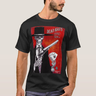 Dead Mans Hand Goth styled Western poker Tee 