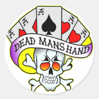 Dead Mans Hand Old School Tattoo