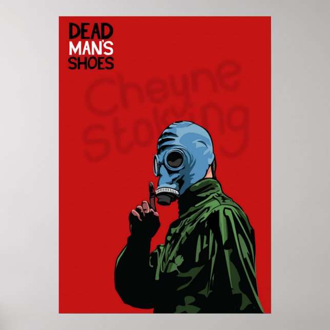 Dead Mans Shoes Paddy Considine Comic Style Illust Poster (Front)