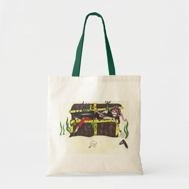 Dead Man's Treasure Tote Bag (Front)