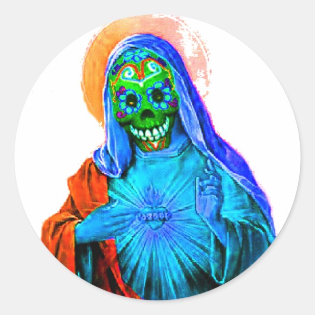 Dead Mary Classic Round Sticker (Front)