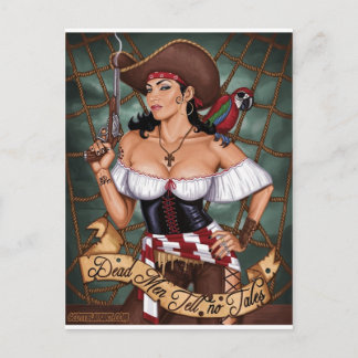 Dead men Tell No tales Postcard