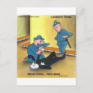 Dead Mime Funny Tees Mugs Cards Gifts Etc