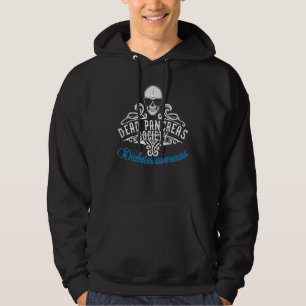 Dead Pancreas Society Diabetes Awareness Diabetic Hoodie