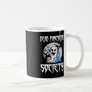 Dead Pancreas Society Diabetes Halloween Diabetic Coffee Mug