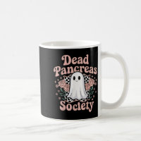 Dead Pancreas Society Funny Ghost Diabetes Awarene