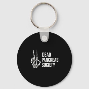 Dead Pancreas Society Sugar Diabetes Awareness Sku Key Ring