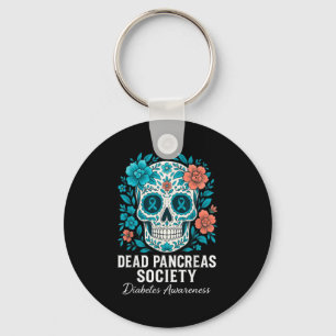 Dead Pancreas Society Sugar Diabetes Awareness Sku Key Ring