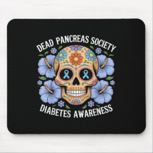 Dead Pancreas Society Sugar Diabetes Awareness Sku Mouse Mat