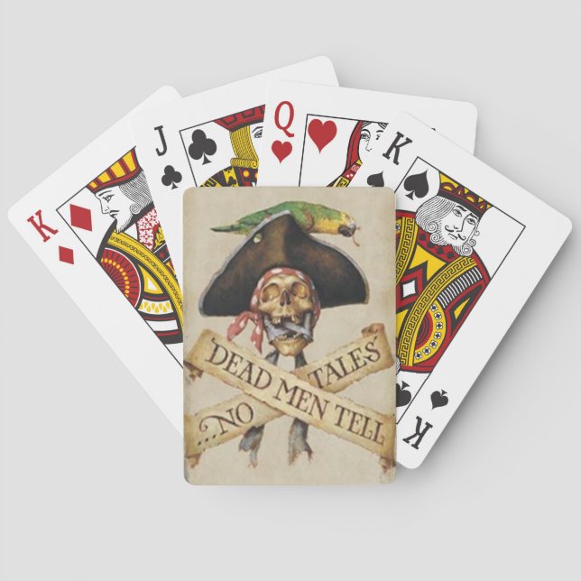 Dead Pirate Playing Cards (Back)