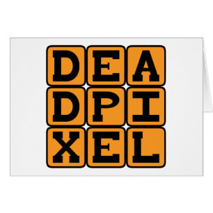 Dead Pixel, Burned Out Image