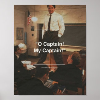 Dead Poet Society 3  Poster