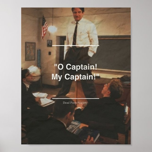 Dead Poet Society 3  Poster (Front)