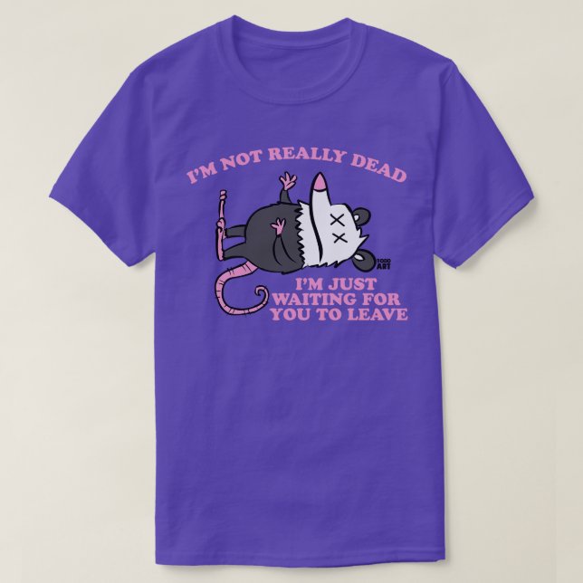 DEAD POSSUM T-Shirt (Design Front)