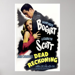 Dead Reckoning 1946 Movie POSTER PRINT A5-A1 40s