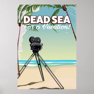 Dead Sea For a Vacation! Travel poster