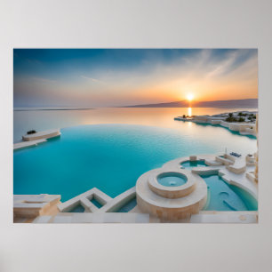 Dead Sea in Israel Poster