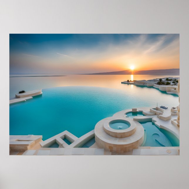 Dead Sea in Israel Poster (Front)