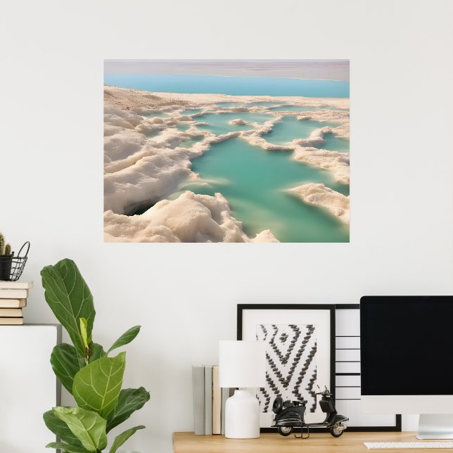 Dead sea in Israel Poster (Home Office)