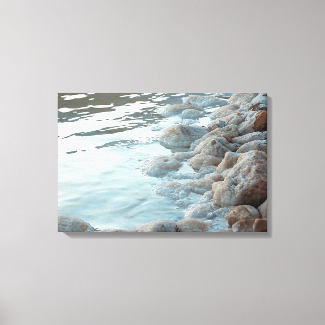 Dead Sea Israel Canvas Print (Front)