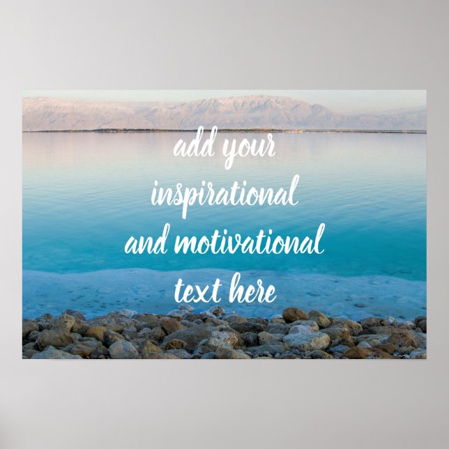 Dead sea Israel Poster (Front)