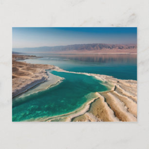 Dead Sea landscape Israel Postcard