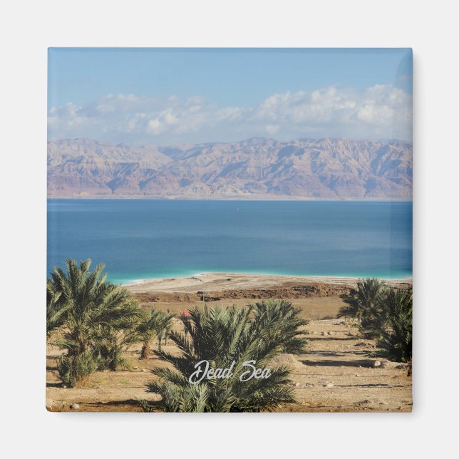 Dead Sea landscape photograph Magnet (Front)