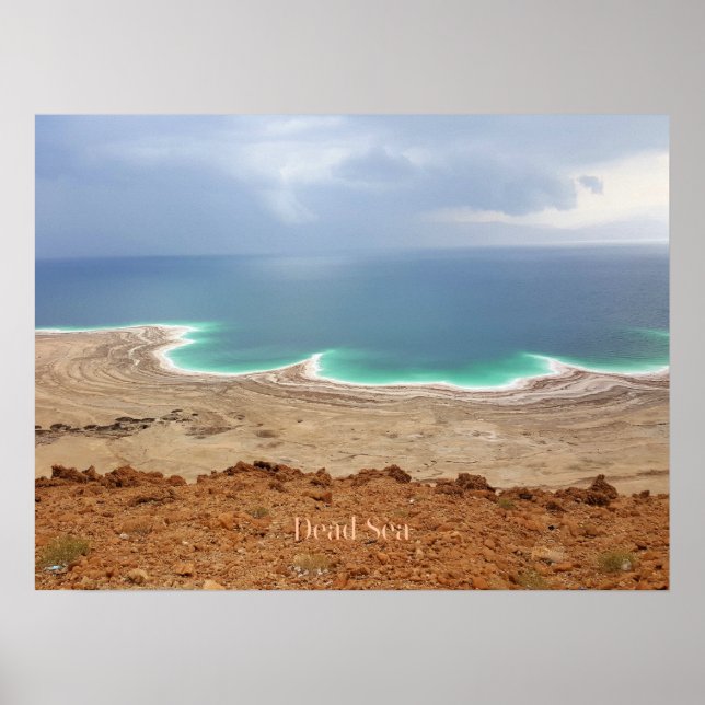 Dead Sea photograph Poster (Front)