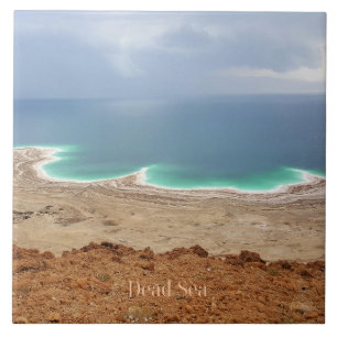 Dead Sea photograph Tile