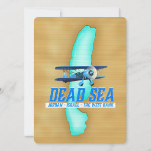 Dead Sea Travel Poster