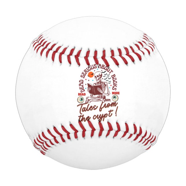 Dead Serious About Books: Tales From The Crypt Baseball (Front)