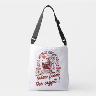Dead Serious About Books: Tales From The Crypt Crossbody Bag