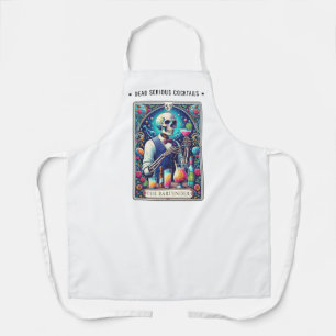 Dead Serious Cocktails Tarot Bartender Apron