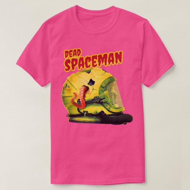 Dead Spaceman in Space Suit Space Astronaut  T-Shirt (Design Front)