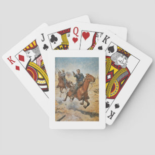 Dead Sure: a U.S. Cavalry trooper in the 1870s (co Playing Cards