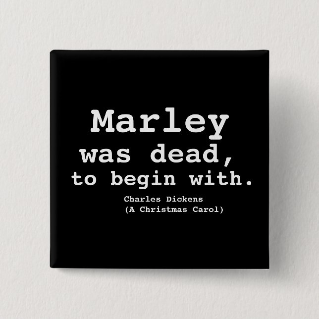 Dead-The Scrooge Collection 15 Cm Square Badge (Front)