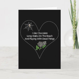 Dead Things Holiday Card