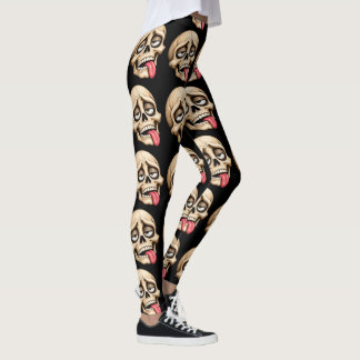 DEAD TIRED… but still showing up. Leggings