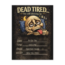 DEAD TIRED… but still showing up.