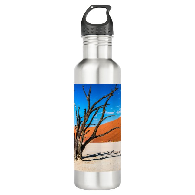 Dead tree in Deadvlei, Namibia 710 Ml Water Bottle (Front)