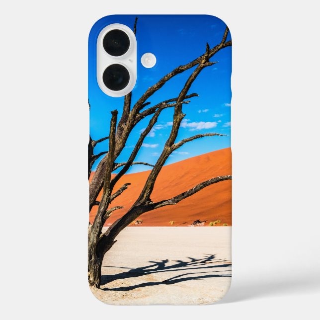 Dead tree in Deadvlei, Namibia Case-Mate iPhone Case (Back)
