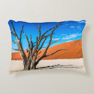 Dead tree in Deadvlei, Namibia Decorative Cushion