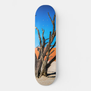 Dead tree in Deadvlei, Namibia Skateboard