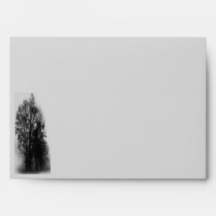 Dead Trees Invitation Envelope
