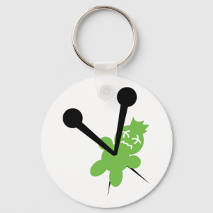 Dead Voodoo Doll Key Ring