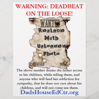 Deadbeat Mum Flyer