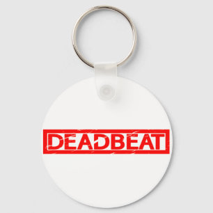 Deadbeat Stamp Key Ring