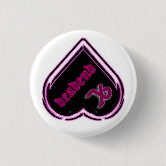deadend-tilt 3 cm round badge