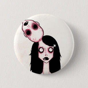 Deadhead 6 Cm Round Badge