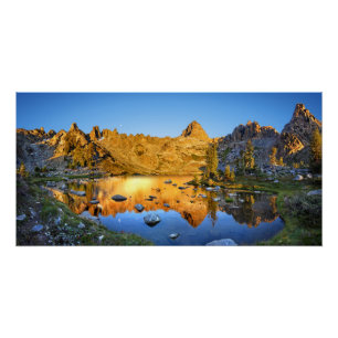 Deadhorse Lake Sunrise - Sierra Poster